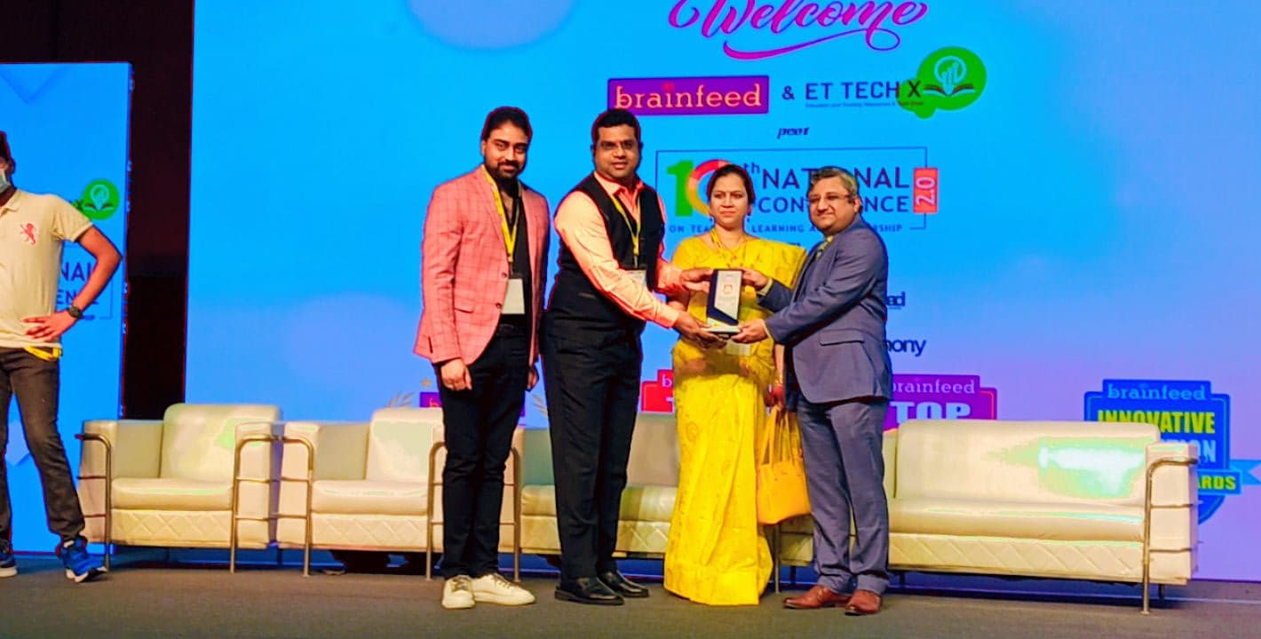 Cover photograph of the Best 500 school in India award album